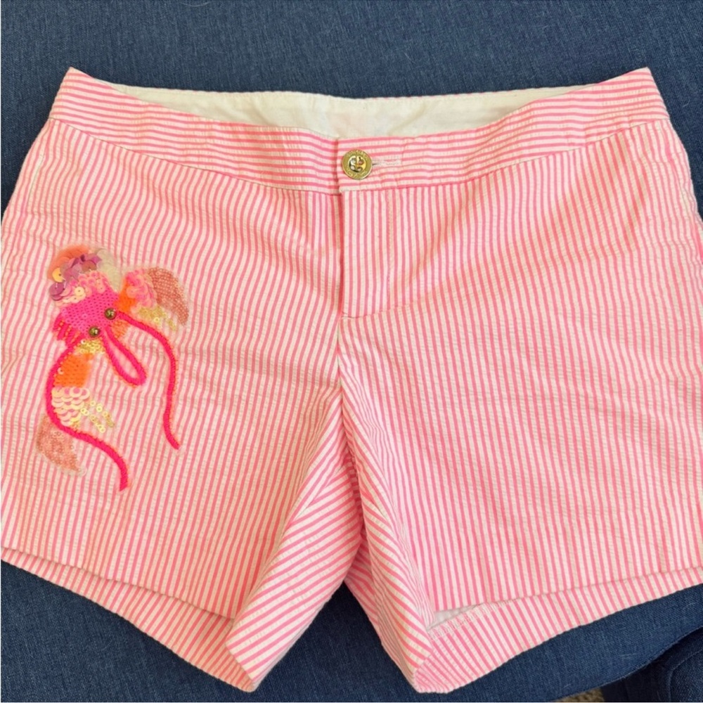 Lilly Pulitzer Pink Striped Women's Shorts
